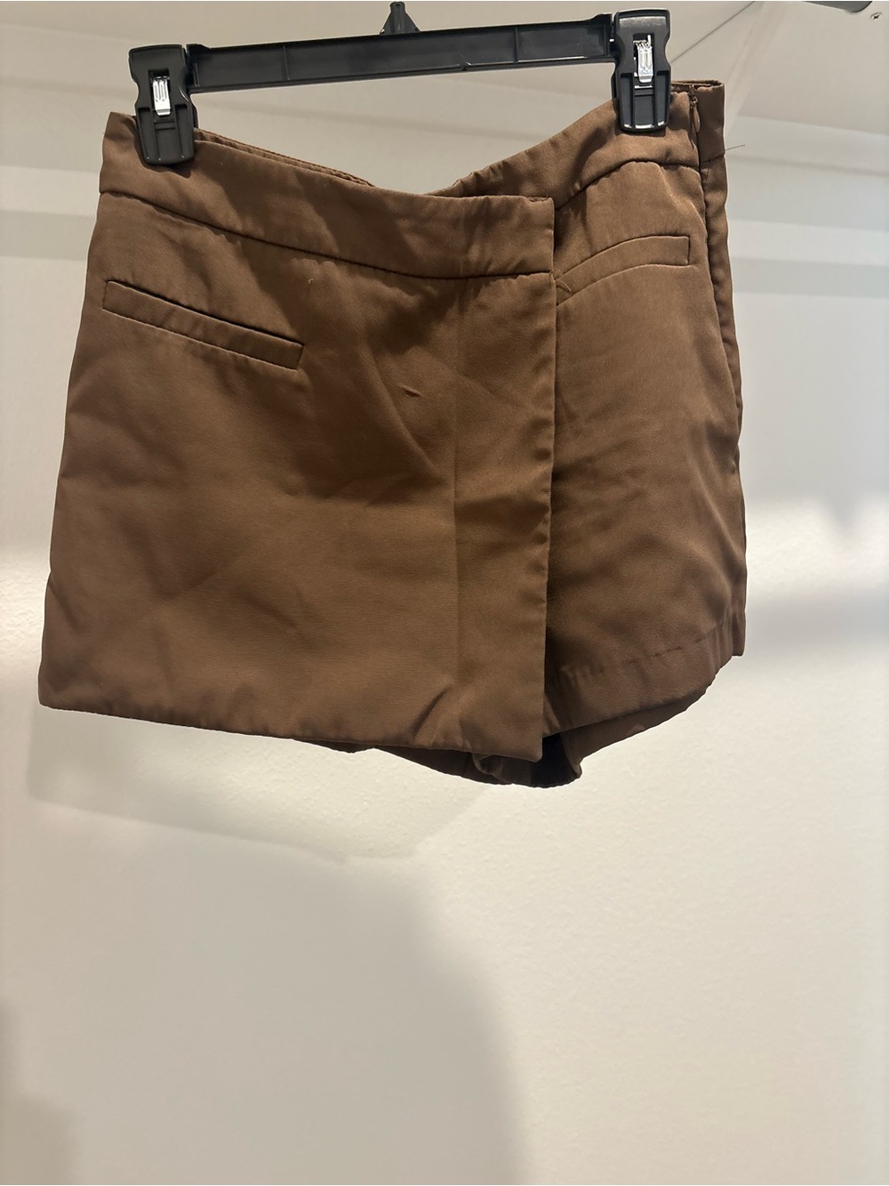Brown Women's Tailored Skort Shorts